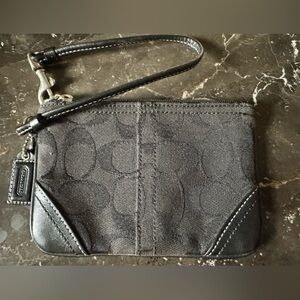Vintage Coach wristlet